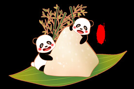 端午粽子手绘
