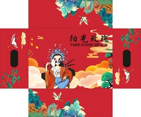 国潮 国风 水果包装
