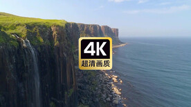 风景素材唯美海边悬崖海岸