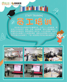 企业员工培训会海报