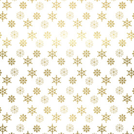 金色雪花