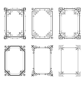 欧式边框
