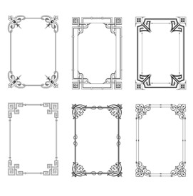 欧式边框