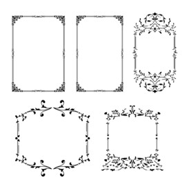 欧式边框
