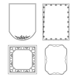 欧式边框