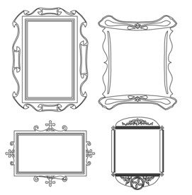 欧式边框