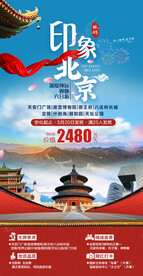 北京印象旅游海报