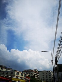 蓝天白云