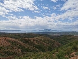 蓝天白云青山