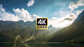 短视频素材镜湖远山云海