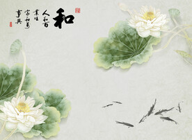 装饰画 花鸟画 新中式 山水 