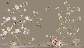 装饰画 花鸟画 新中式 山水 