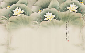装饰画 花鸟画 新中式 山水 