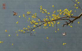 装饰画 花鸟画 新中式 山水 