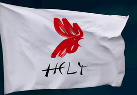 褶皱纸上logo样机