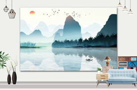 山水画 