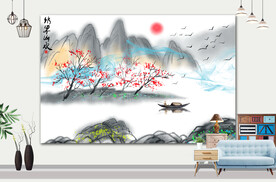 山水画 