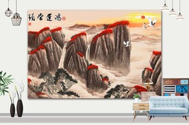 山水画 