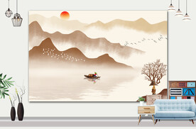 山水画 