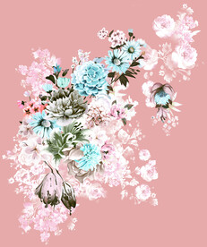 水彩花