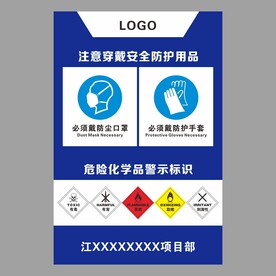 注意穿戴  安全防护用品