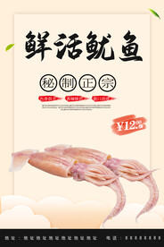 鲜活鱿鱼