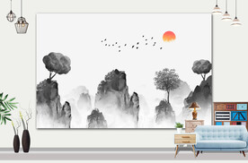 山水画 