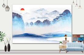 山水画 