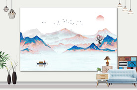 山水画 