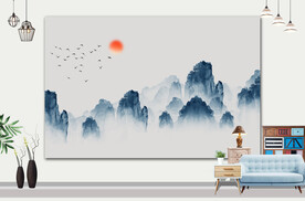 山水画 