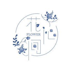 矢量花logo