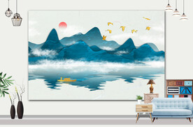 山水画 