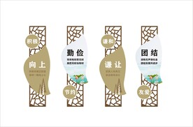 励志标语宿舍文化墙