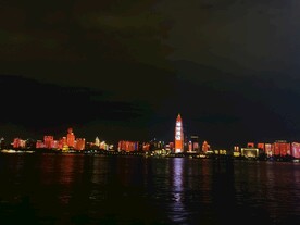 长江二桥夜景二