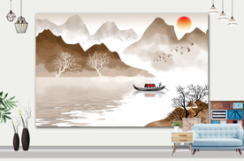 山水画 