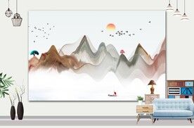 山水画 