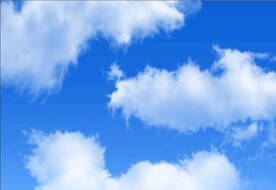 蓝天白云
