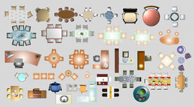 家具图块           