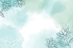 手绘鲜花背景