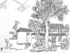 山村一角