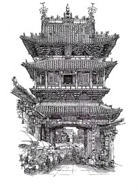 平遥市楼