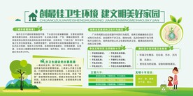 创文创卫宣传栏