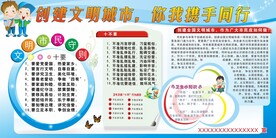创文创卫宣传栏