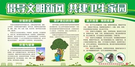 创文创卫宣传栏