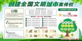 创文创卫宣传栏