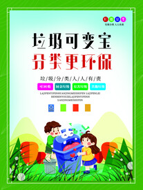 垃圾分类标语 垃圾分类海报