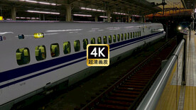 短视频素材高铁列车驶入站台