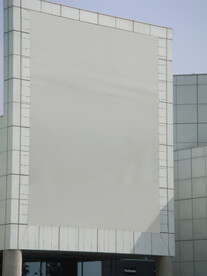 室外广告海报样机模板展示