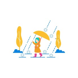 下雨天