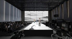 现代T台3d模型